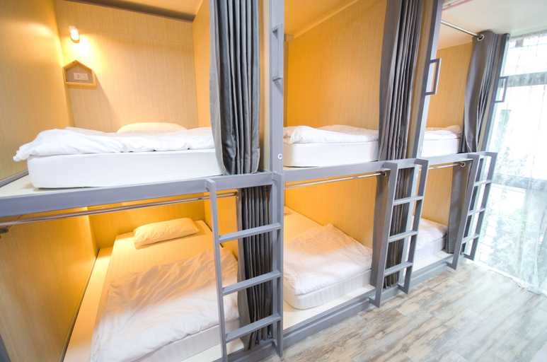 Bedroom 5, Good Day Hostel, Ratchathewi