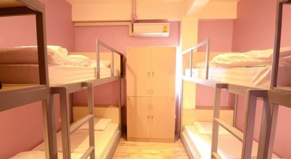 Bedroom 5, Good Day Hostel, Ratchathewi