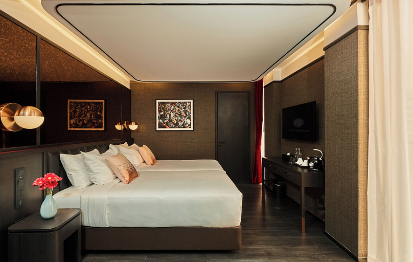 Bedroom 3, The Gravitique Hotel Khaosan, Phra Nakhon