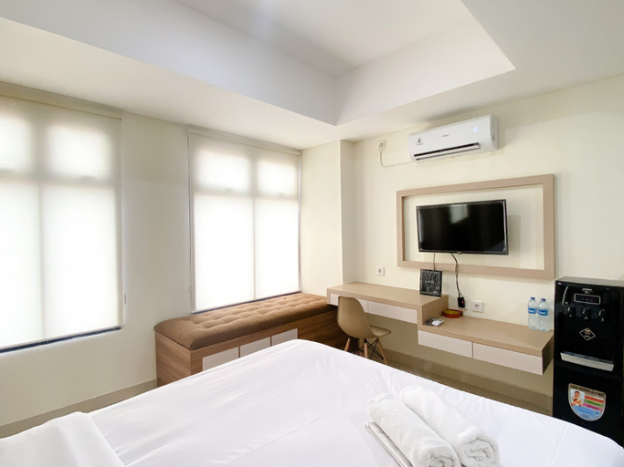 Bedroom 3, Homey Living Studio at Pollux Chadstone Apartment By Travelio, Cikarang