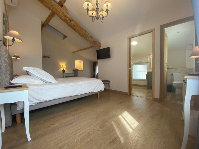 Bedroom 4, La Maison du Poëlon, Haute-Garonne