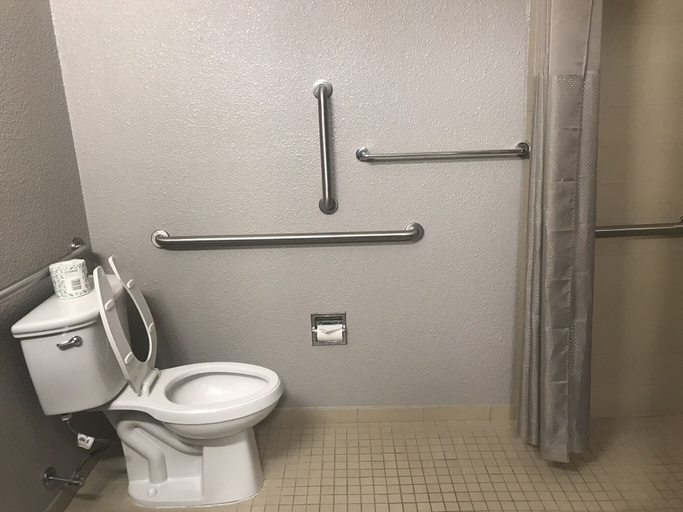 Bathroom 5, Motel 6 Fort Wayne, IN, Allen