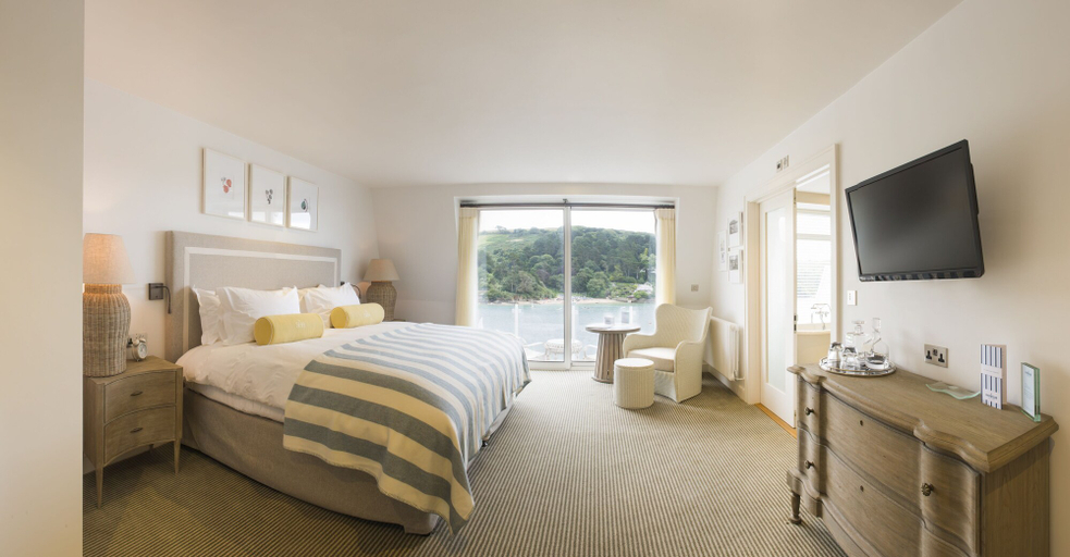 Bedroom 3, Harbour Hotel Salcombe, Devon