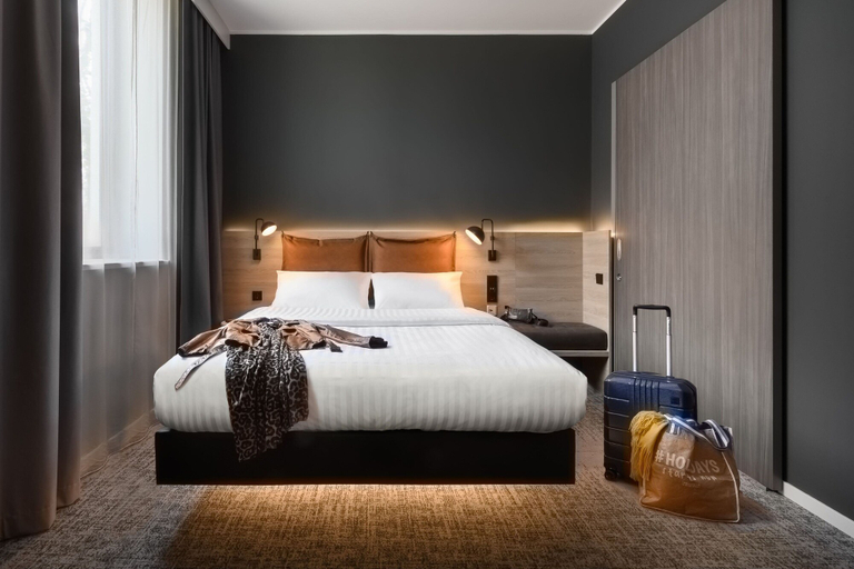 Bedroom 5, Moxy Dresden Neustadt, Dresden