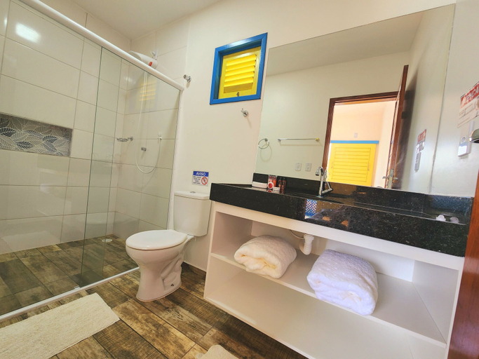 Bathroom 4, Manaí Pousada & Beach Club, Barra de Santo Antônio
