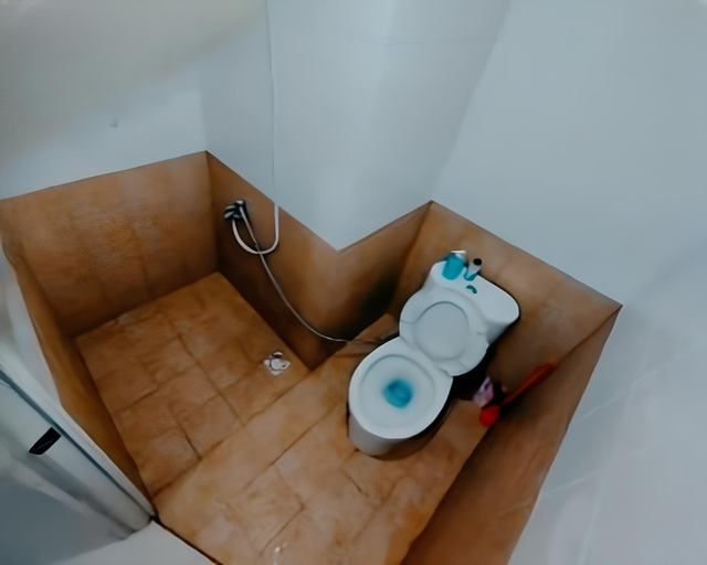 Bathroom, Apartment Green Pramuka by Mycla Station, Central Jakarta
