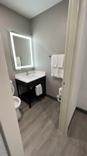 Bathroom 4, Motel 6 Atlanta, GA - Downtown, Atlanta