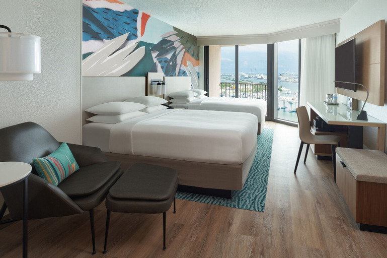 Bedroom 3, Miami Marriott Biscayne Bay, Miami-Dade