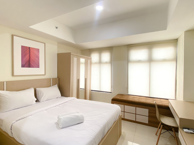 Bedroom 2, Homey Living Studio at Pollux Chadstone Apartment By Travelio, Cikarang