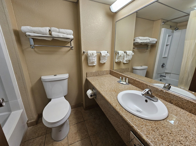 Bathroom 4, Quality Inn Liberal, Seward