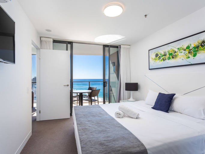 Bedroom 3, Serain Residences On Surfers Private Apartments, Gold Coast