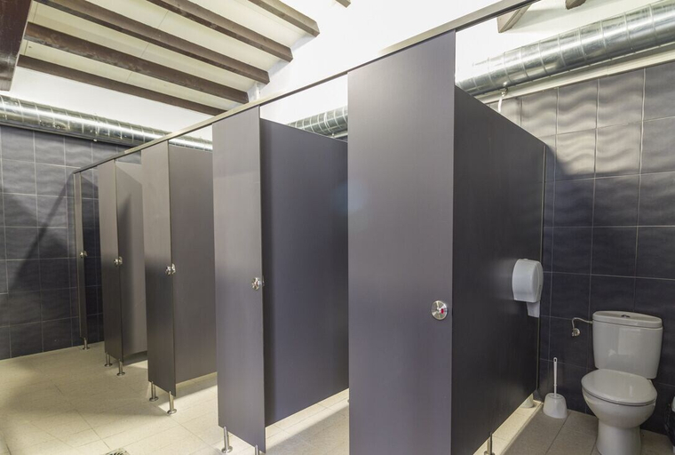 Bathroom, Pamplona Camping, Navarra
