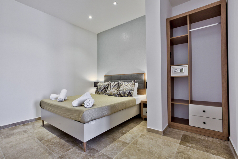 Bedroom 3, Ursula Suites- Self Catering Apartments- Valletta- by Tritoni Hotels