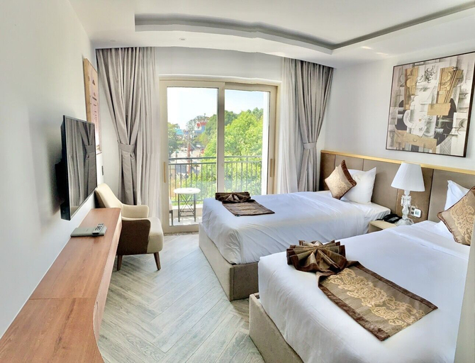 Bedroom 2, Ngon Avatar Boutique Hotel, Pleiku