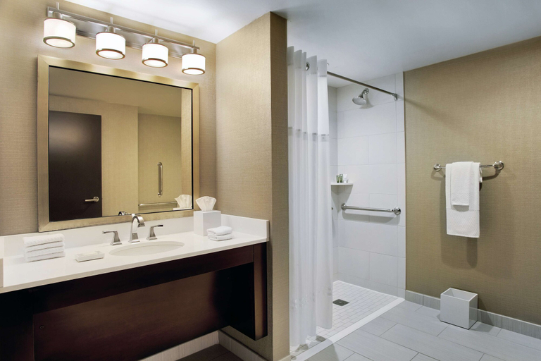 Bathroom 5, Hilton Chicago, Cook