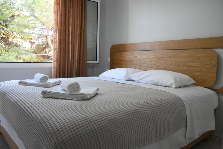 Bedroom 2, Vasilis Apartments, Peloponnese