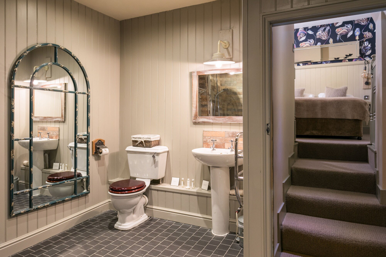Bathroom 3, Angel and Blue Pig, Hampshire