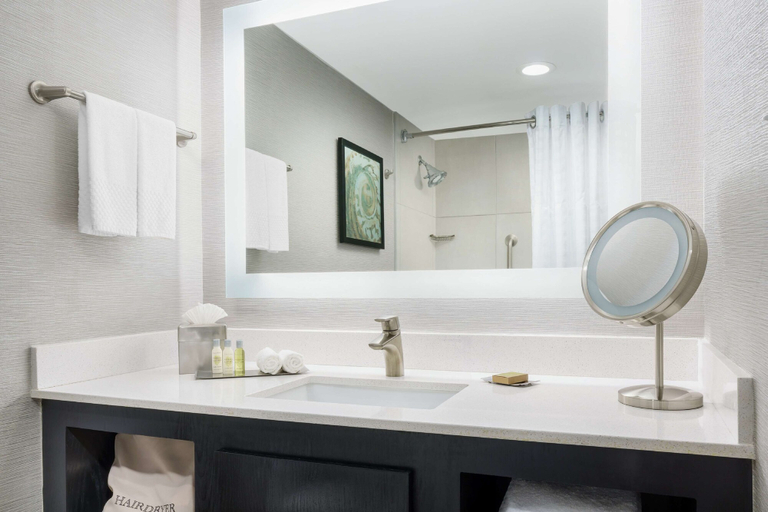 Bathroom 5, DoubleTree by Hilton Orlando Airport, Orange