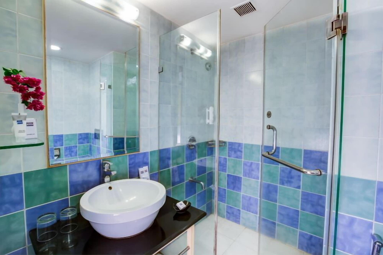 Bathroom, Radha Hometel Whitefield, Bangalore