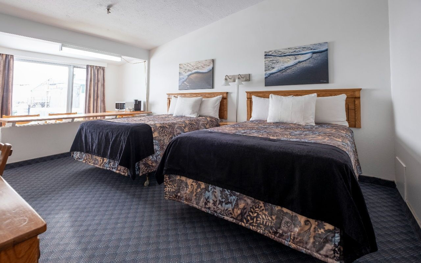 Bedroom 3, Hotel Les Mouettes, Sept-Rivières--Caniapiscau