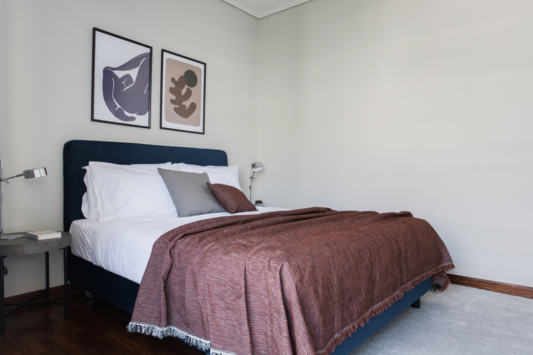 Bedroom 3, Celestial 3BR Apartment with Balcony, Attica