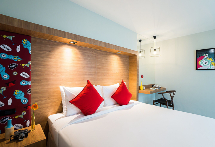 Bedroom 3, Sunshine Hip Hotel, Pattaya