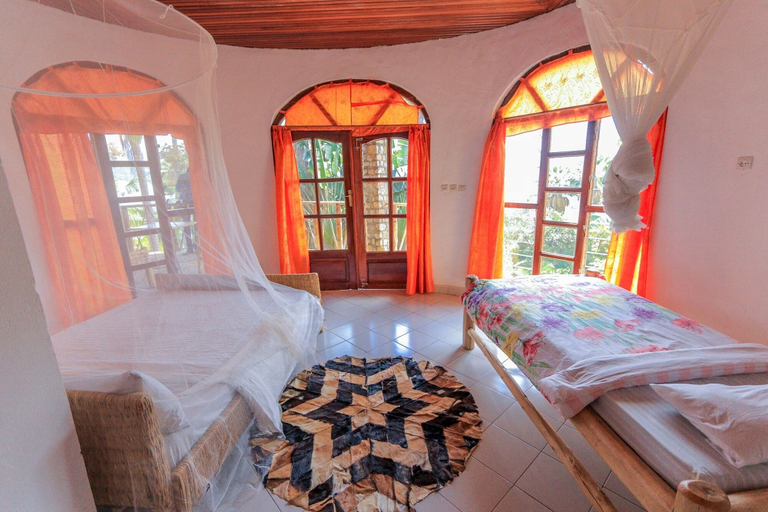 Bedroom 3, The Palm Beach Resort, Rubavu