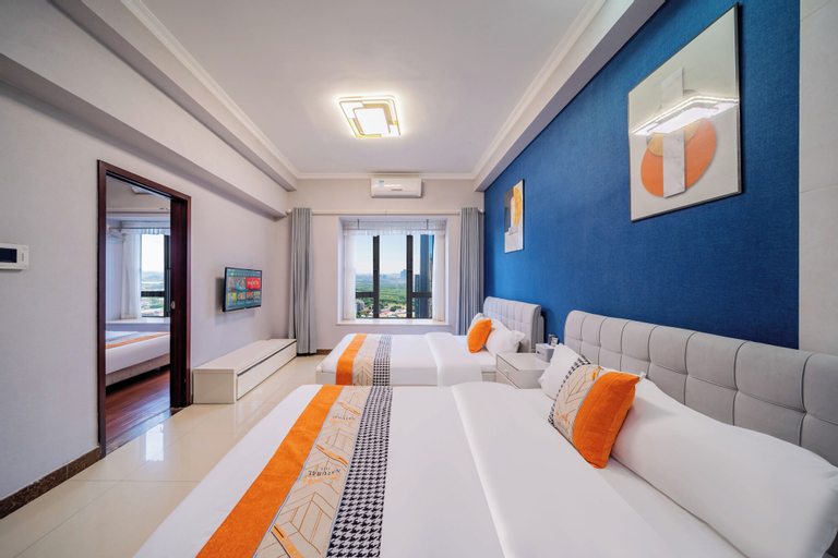 Bedroom 3, Pazhou Angda International Aparthotel Canton Fair Branch, Guangzhou