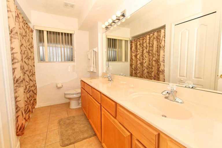 Bathroom 3, Large Pool/spa Balcony With View Golf 6 Bedroom Villa by Redawning, Polk