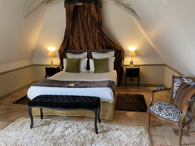 Bedroom 5, Manoir de Maucartier, Indre-et-Loire