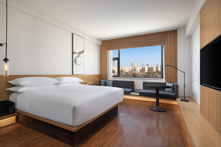 Bedroom 2, Fairfield Inn by Marriott Baiyin Downtown, Baiyin