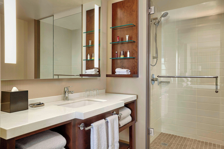 Bathroom 5, Calgary Airport Marriott In-Terminal Hotel, Division No. 6