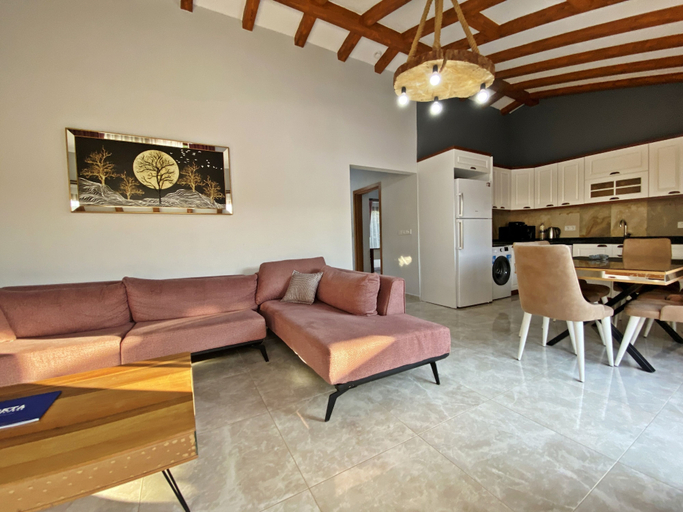 Living area 2, Fethiye Likya Garnet 7 Villa, Fethiye