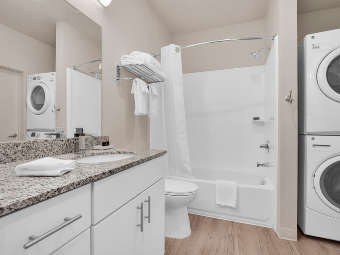 Bathroom 4, WaterWalk Extended Stay Raleigh Durham Research Triangle, Wake