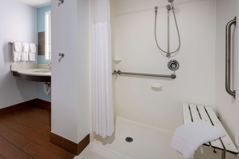 Bathroom 4, Hilton Garden Inn Roanoke, Roanoke