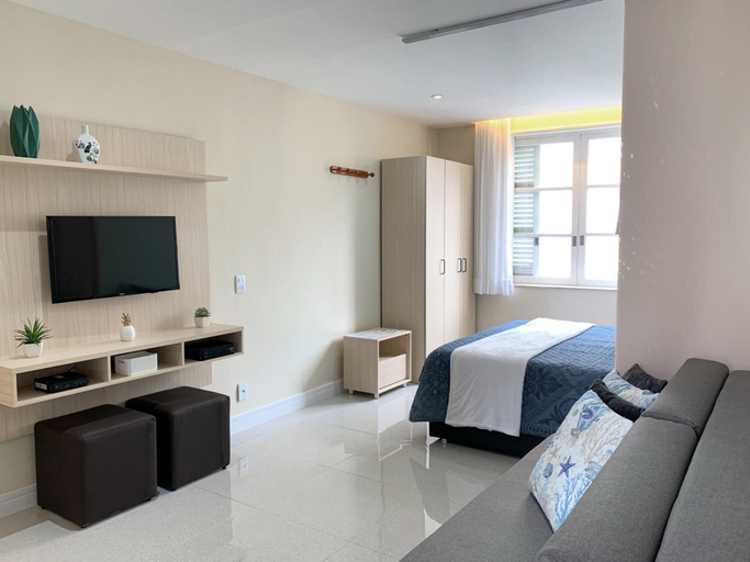 Bedroom 3, 6 Minutes From Ipanema Beach and Close to the Underground J801, Rio de Janeiro