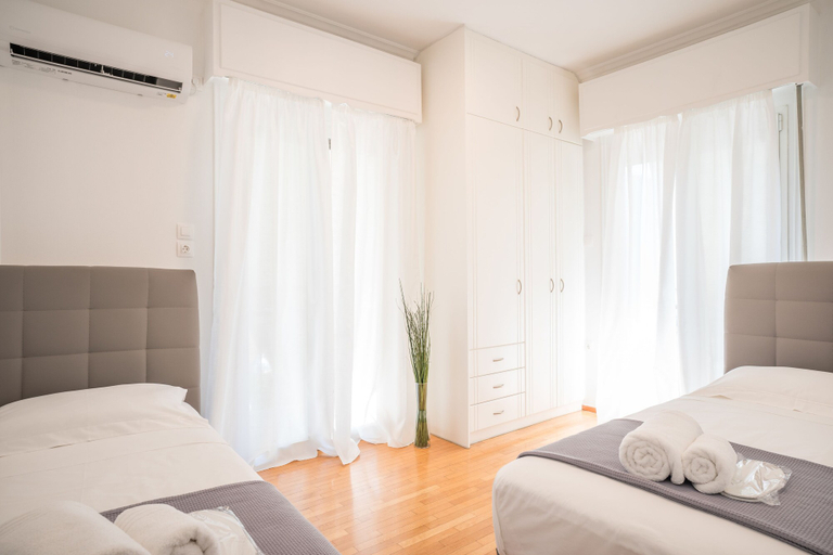 Bedroom 2, Modern Design Apartment Near Acropolis 2, Attica