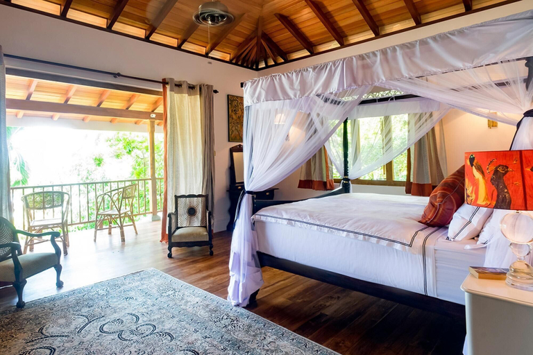Bedroom 4, A Sophisticated Spacious Beach Villa With 20 Meter Water Slide, Dickwella