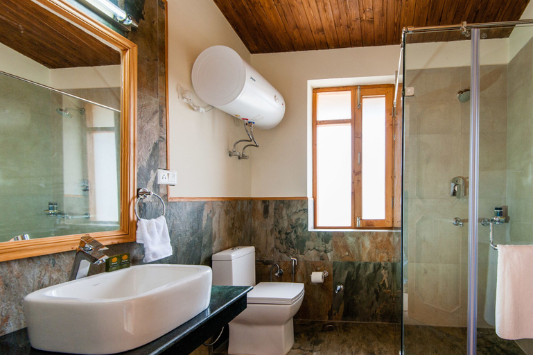 Bathroom 5, Larisa Resort, Manali, Kullu