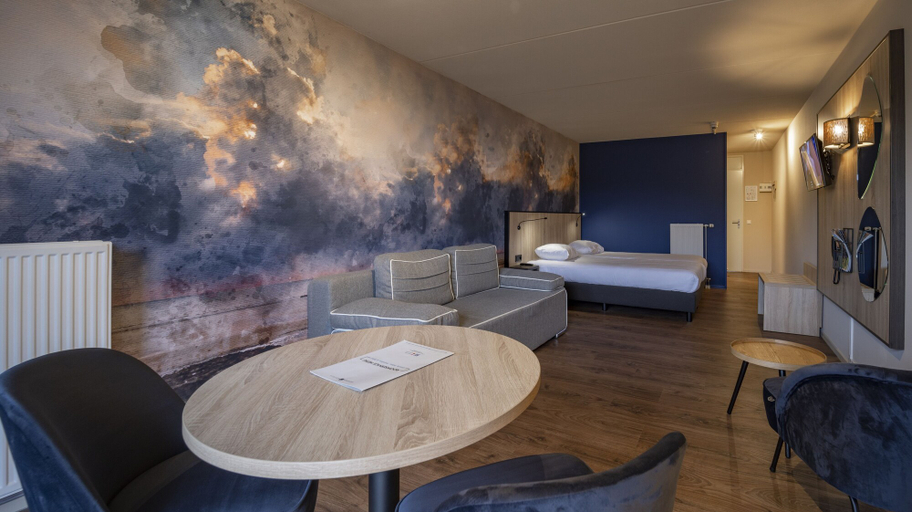 Bedroom 2, Fletcher Hotel-Restaurant Zeeduin, Beverwijk