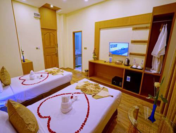 Bedroom 3, The Hotel Nova, Mandalay