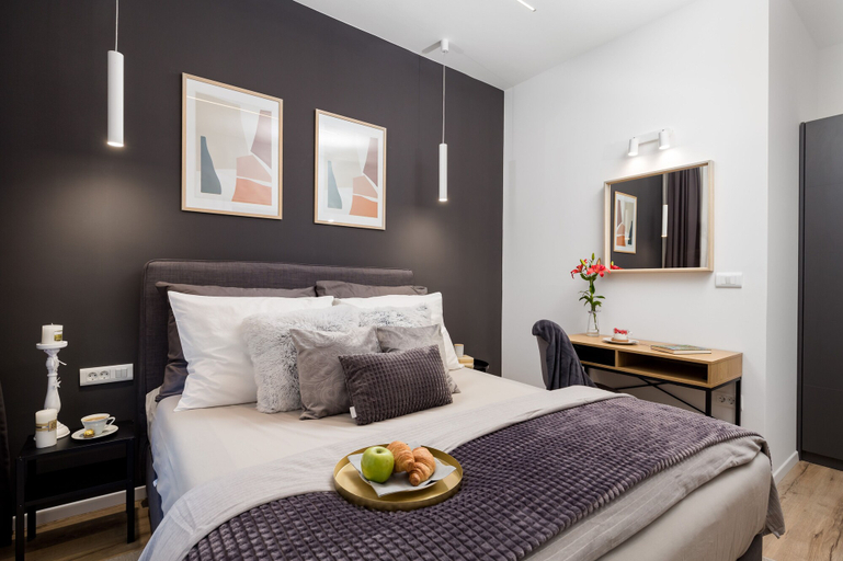 Bedroom 3, Saint Vitus Apartments with balcony, Rijeka