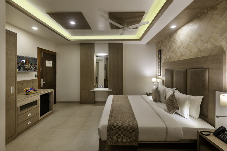 Bedroom 4, Dwarikadish Lords Eco Inn Dwarika, Devbhumi Dwarka