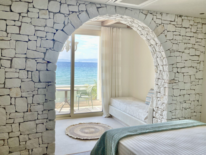 Bedroom 3, Byblos Aqua, The Amazing Sea Front Villa, East Macedonia and Thrace