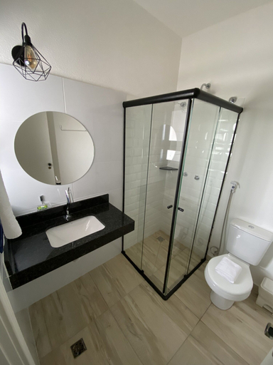 Bathroom, Pousada Dona Emilia, Brotas