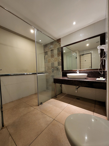 Bathroom 5, Hotel Preethi International, Mysore