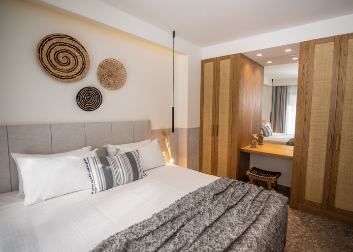 Bedroom 5, Kaktus Suites Private Pool, Central Macedonia