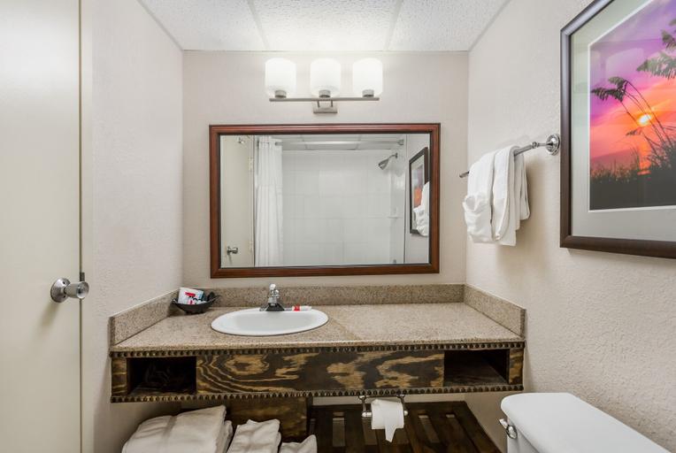 Bathroom 5, Ramada Plaza by Wyndham Nags Head Oceanfront, Dare