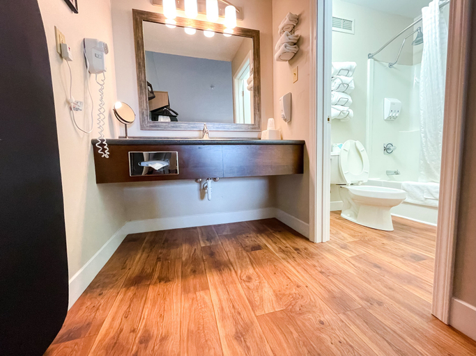 Bathroom 4, Pinemark Inn & Suites, Franklin