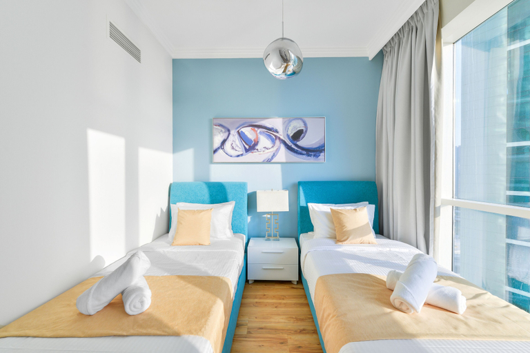 Bedroom 4, Al Bateen - Ultra Luxury JBR - Private Beach and Pool, Dubai